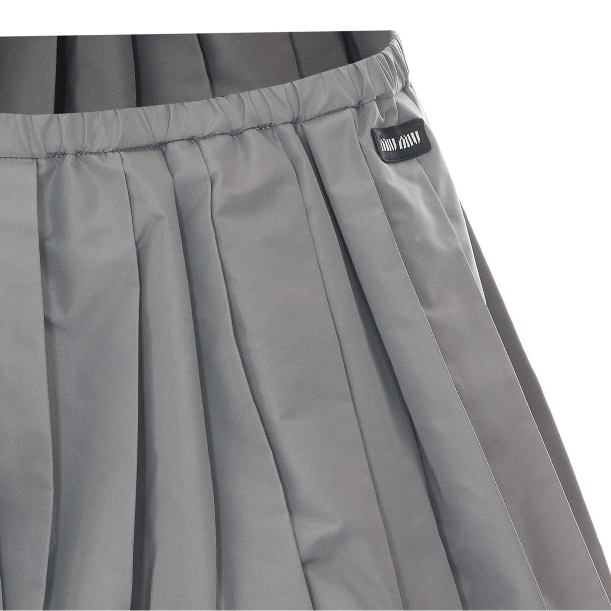 Miu Miu Miu Miu Women Technical Fabric Mini Skirt