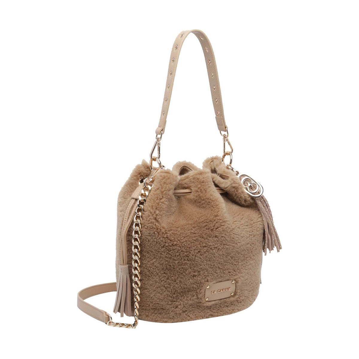 La Carrie Women Teddy Bucket Bag