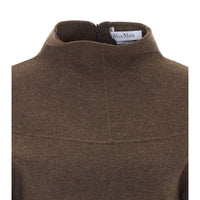 Max Mara Women Tenuta Wool And Cashmere Jersey Dress