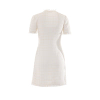 Self Portrait Self Portrait Women Textured Knit Mini Dress