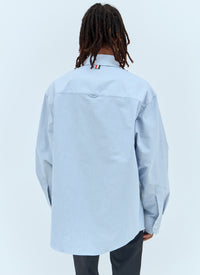 Thom Browne Men Oversized Striped Shirt