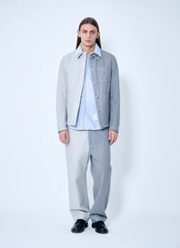 Thom Browne Men Contrast Utility Jacket