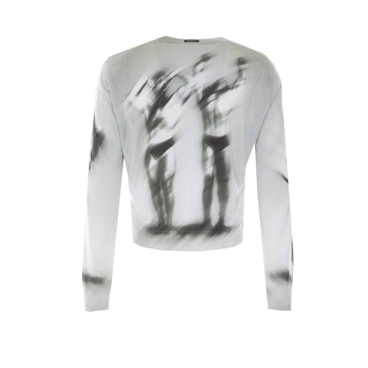 Versace Men The Flex Print Silk Cardigan