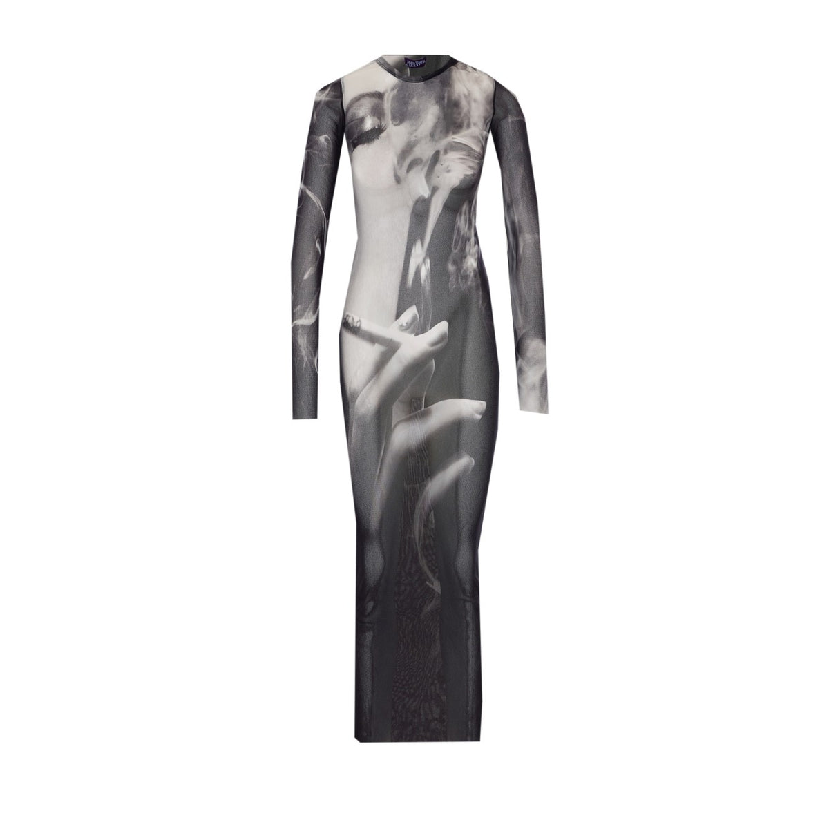 Jean Paul Gaultier Women The Smoking Women Print Long Dress