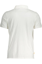 Timberland Elegant White Cotton Polo Men's Shirt