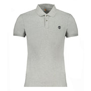 Timberland Gray Cotton Polo Men's Shirt