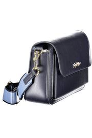 Tommy Hilfiger Elegant Blue Shoulder Bag with Contrast Women's Details