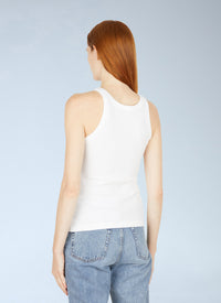 TOTEME Toteme Women Curved Rib Tank Top