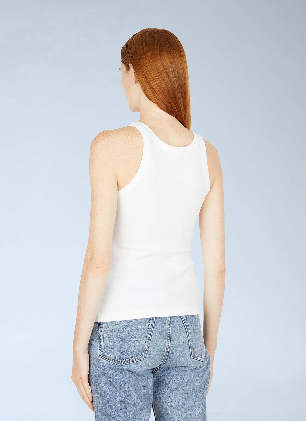 TOTEME Toteme Women Curved Rib Tank Top