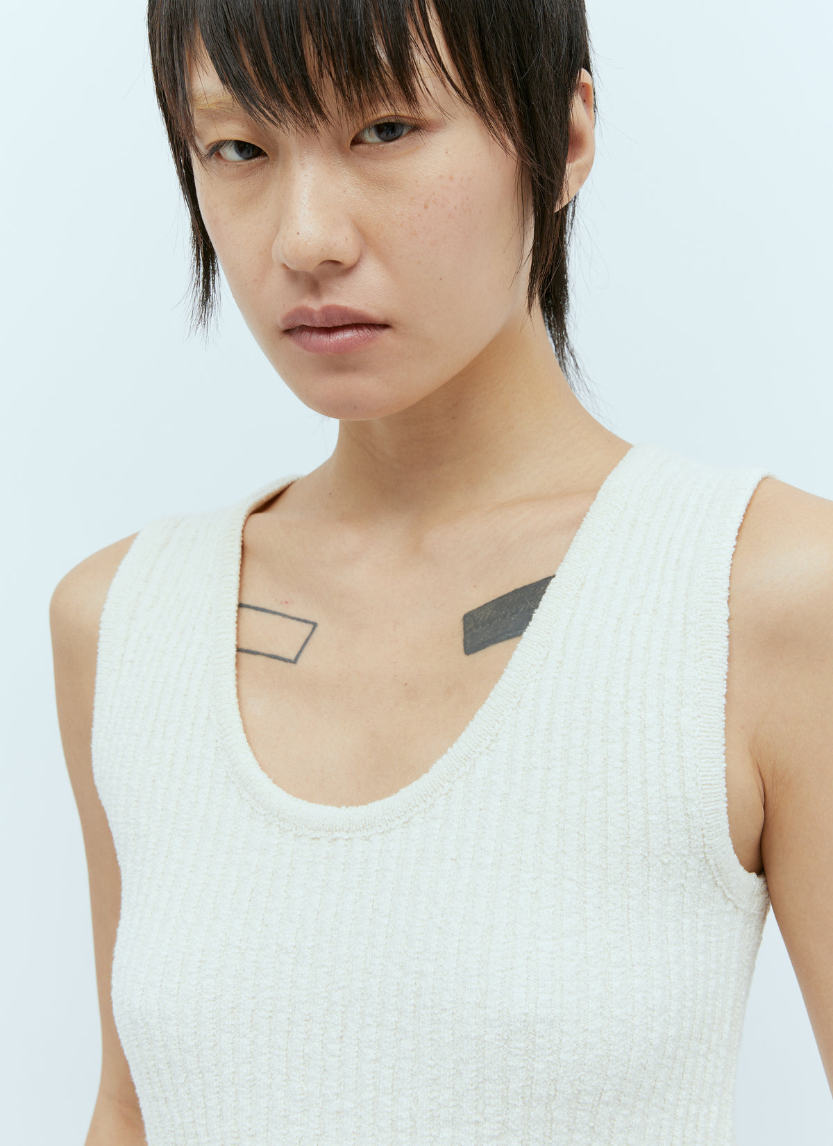 TOTEME Toteme Women Bouclé Knit Tank Top