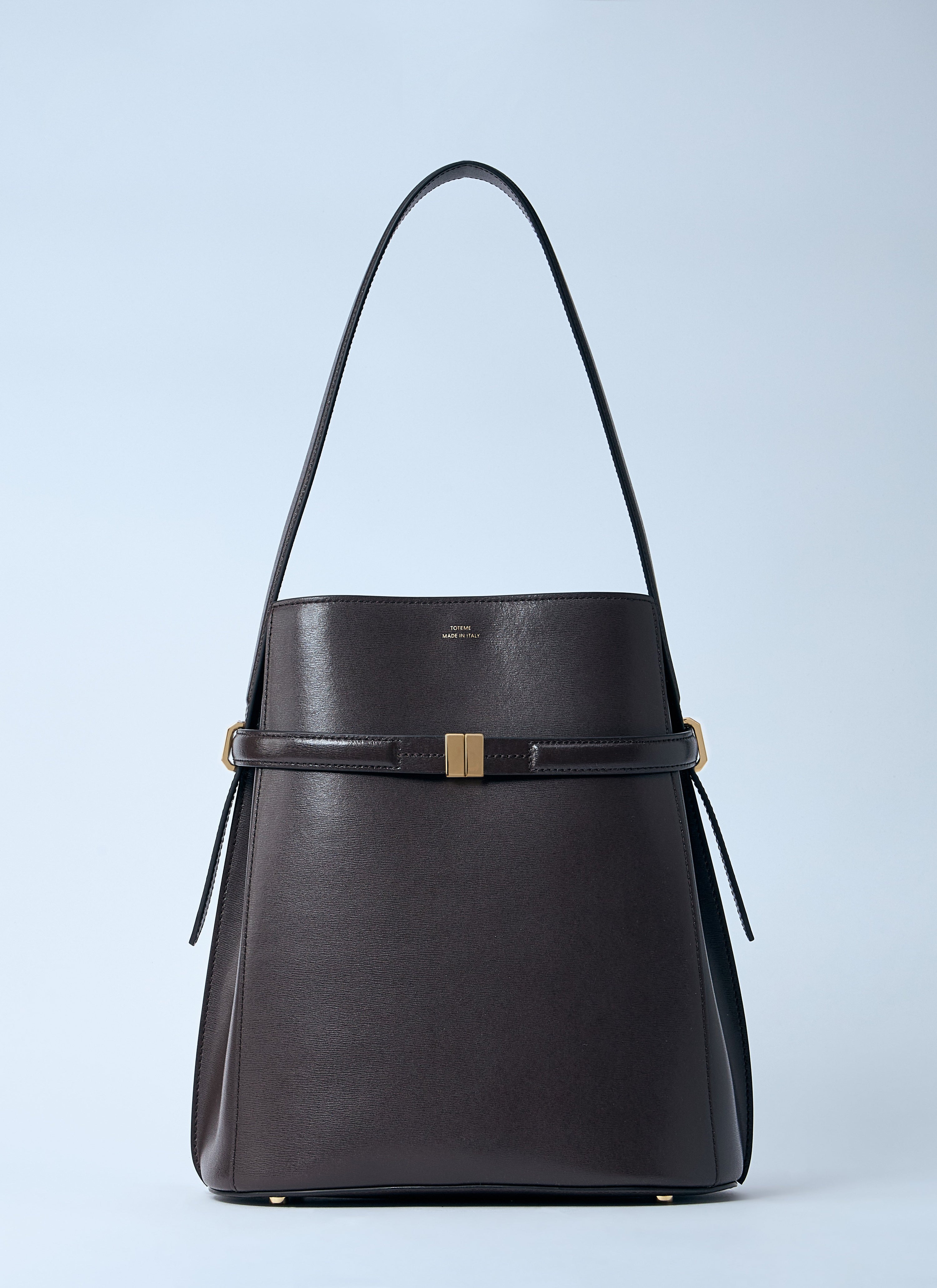TOTEME Toteme Women Belted Leather Bucket Bag