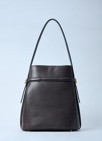 TOTEME Toteme Women Belted Leather Bucket Bag