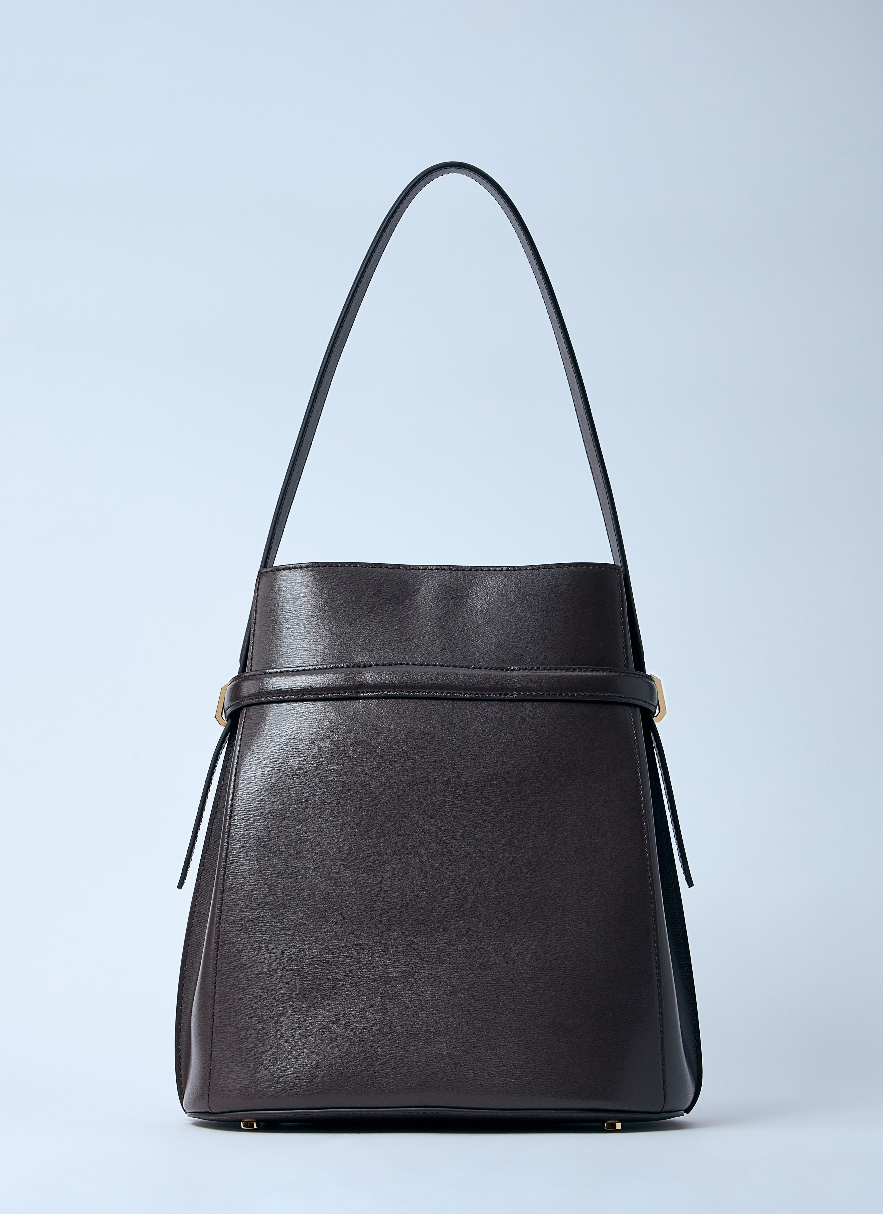 TOTEME Toteme Women Belted Leather Bucket Bag