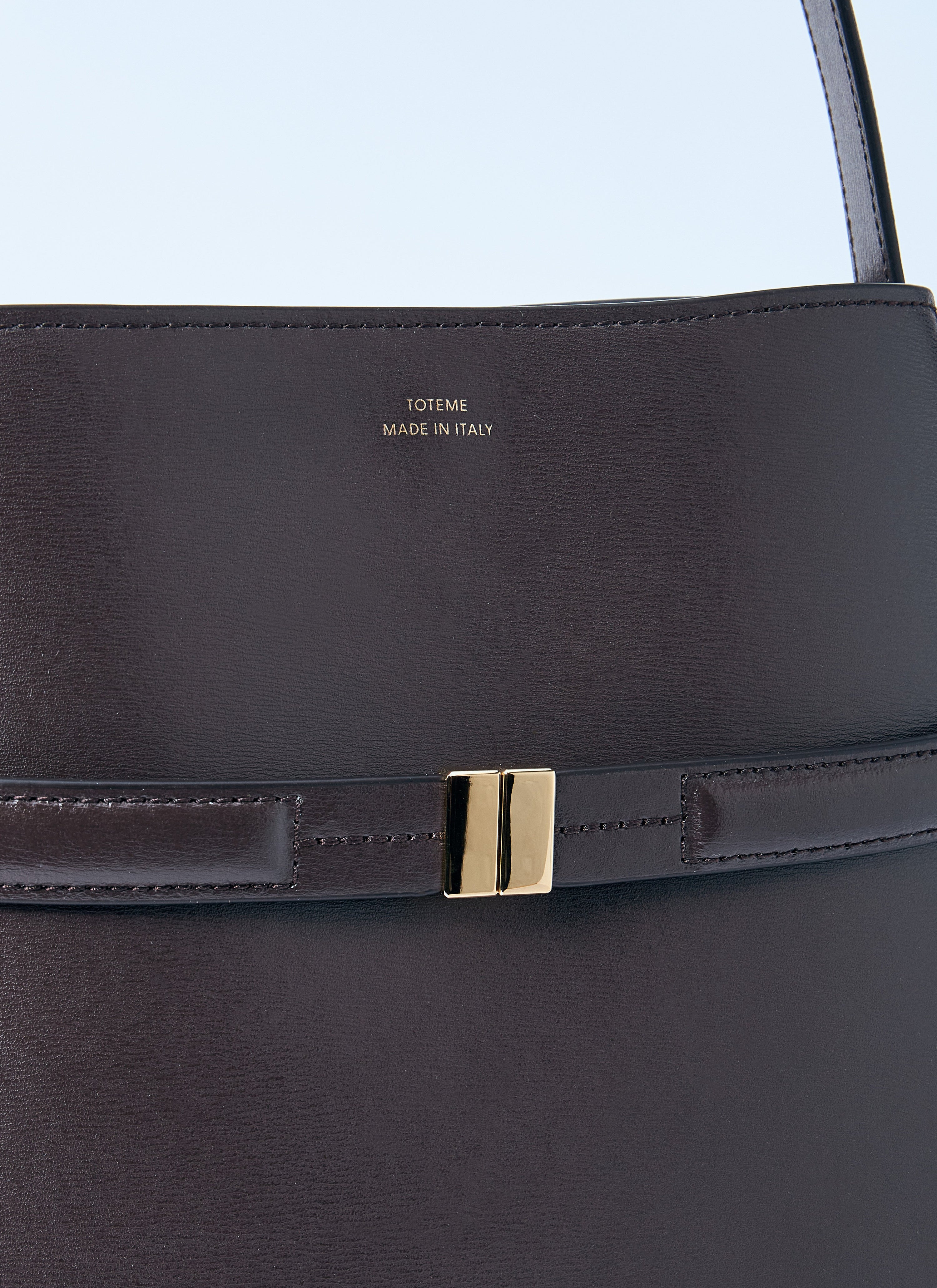 TOTEME Toteme Women Belted Leather Bucket Bag