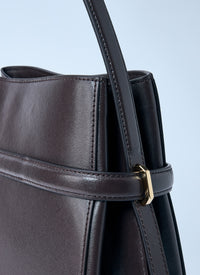 TOTEME Toteme Women Belted Leather Bucket Bag
