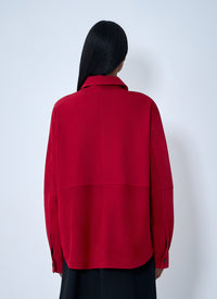 Toteme Women Suede Overshirt