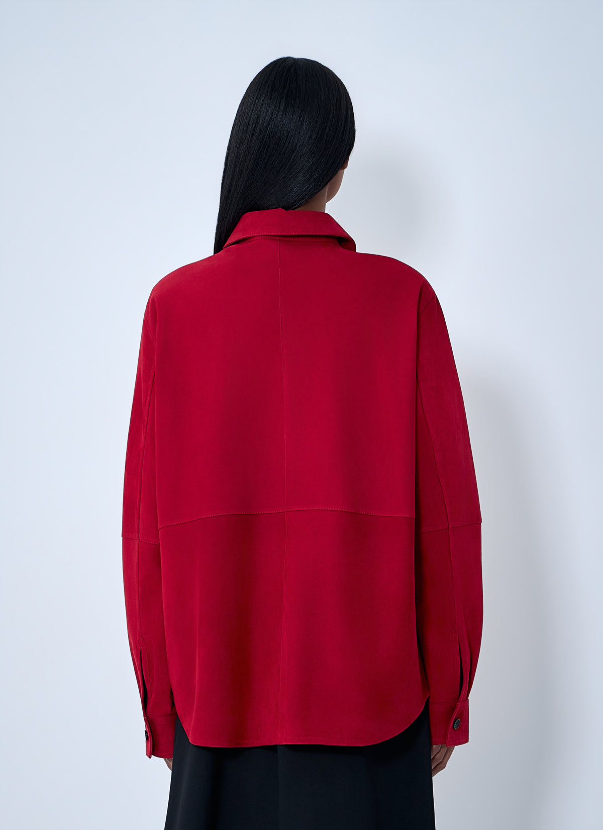 Toteme Women Suede Overshirt