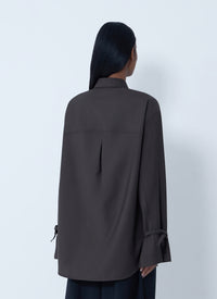 Toteme Women Tie-Cuff Shirt