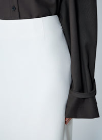 Toteme Women Light Wool Skirt