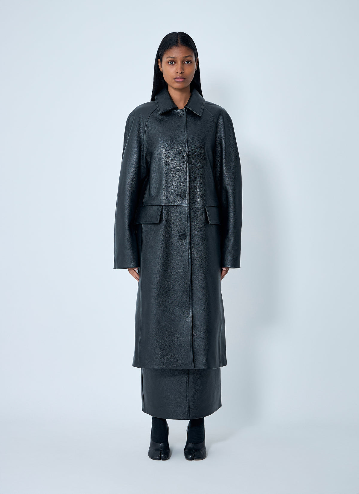 Toteme Women Leather Coat