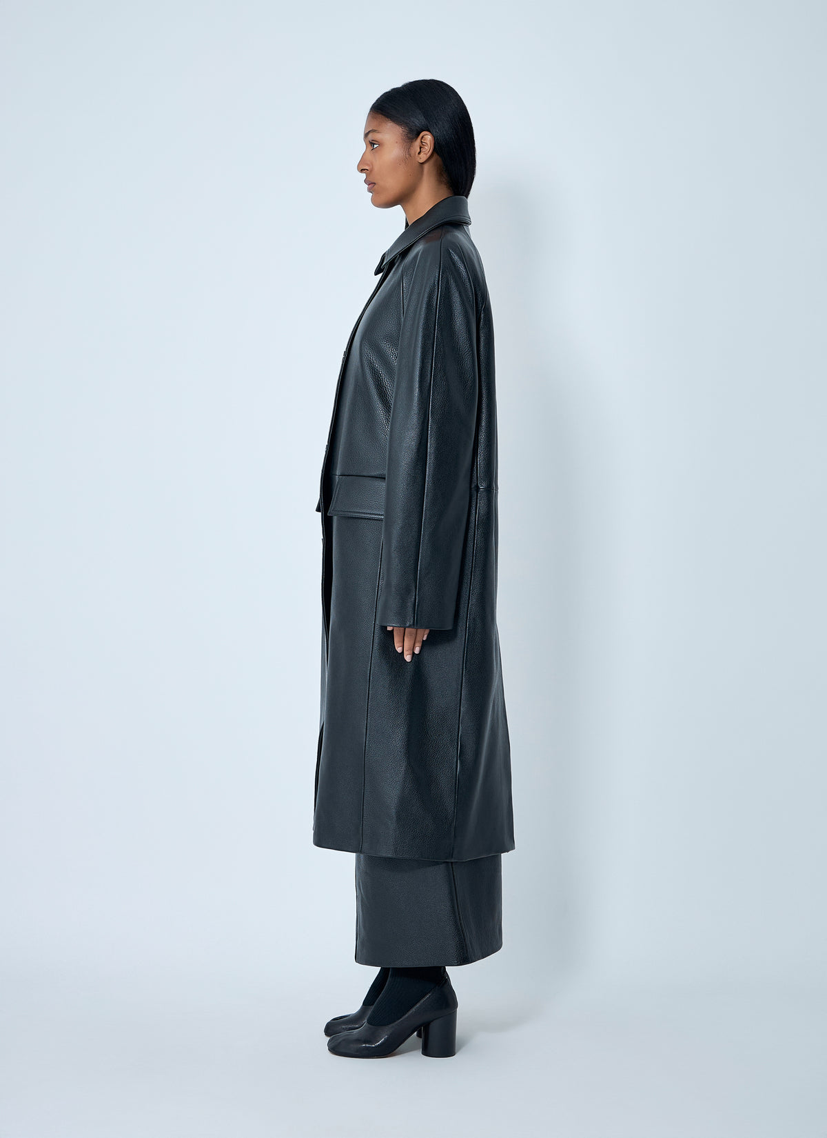 Toteme Women Leather Coat