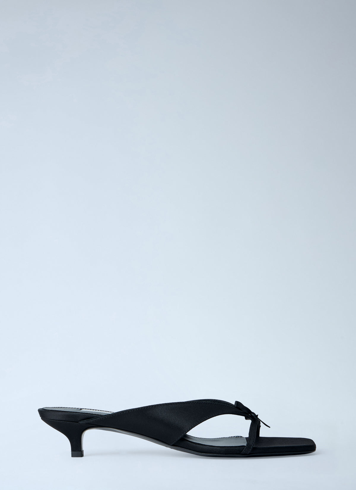 Toteme Women Bow Satin Sandals