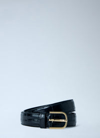TOTEME Toteme Women Embossed Leather Belt