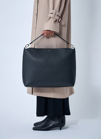 TOTEME Toteme Women Medium Bevel Grained Leather Shoulder Bag