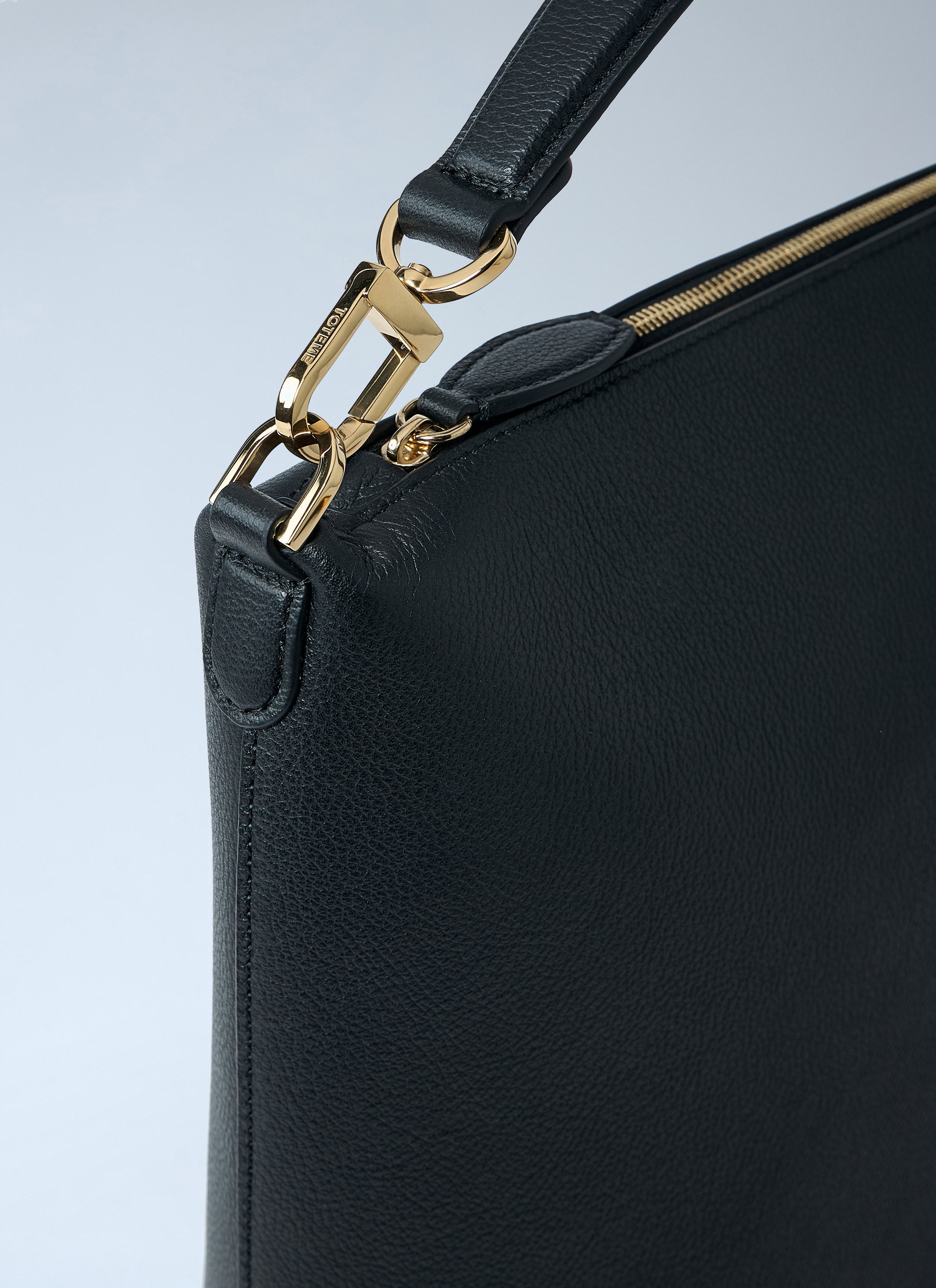 TOTEME Toteme Women Medium Bevel Grained Leather Shoulder Bag