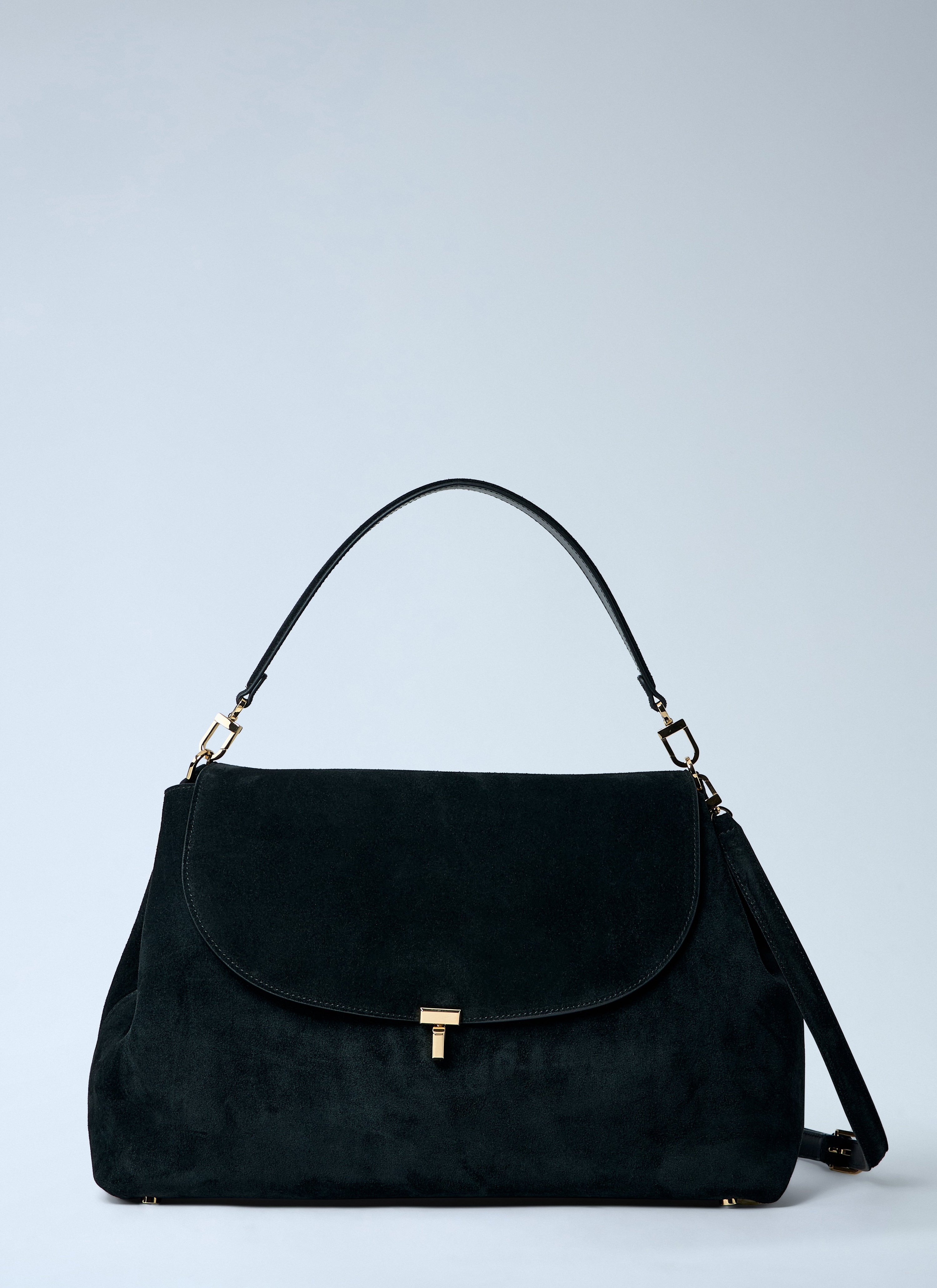 TOTEME Toteme Women T-Lock Suede Satchel Bag