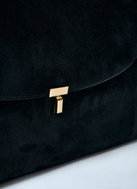 TOTEME Toteme Women T-Lock Suede Satchel Bag