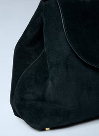 TOTEME Toteme Women T-Lock Suede Satchel Bag