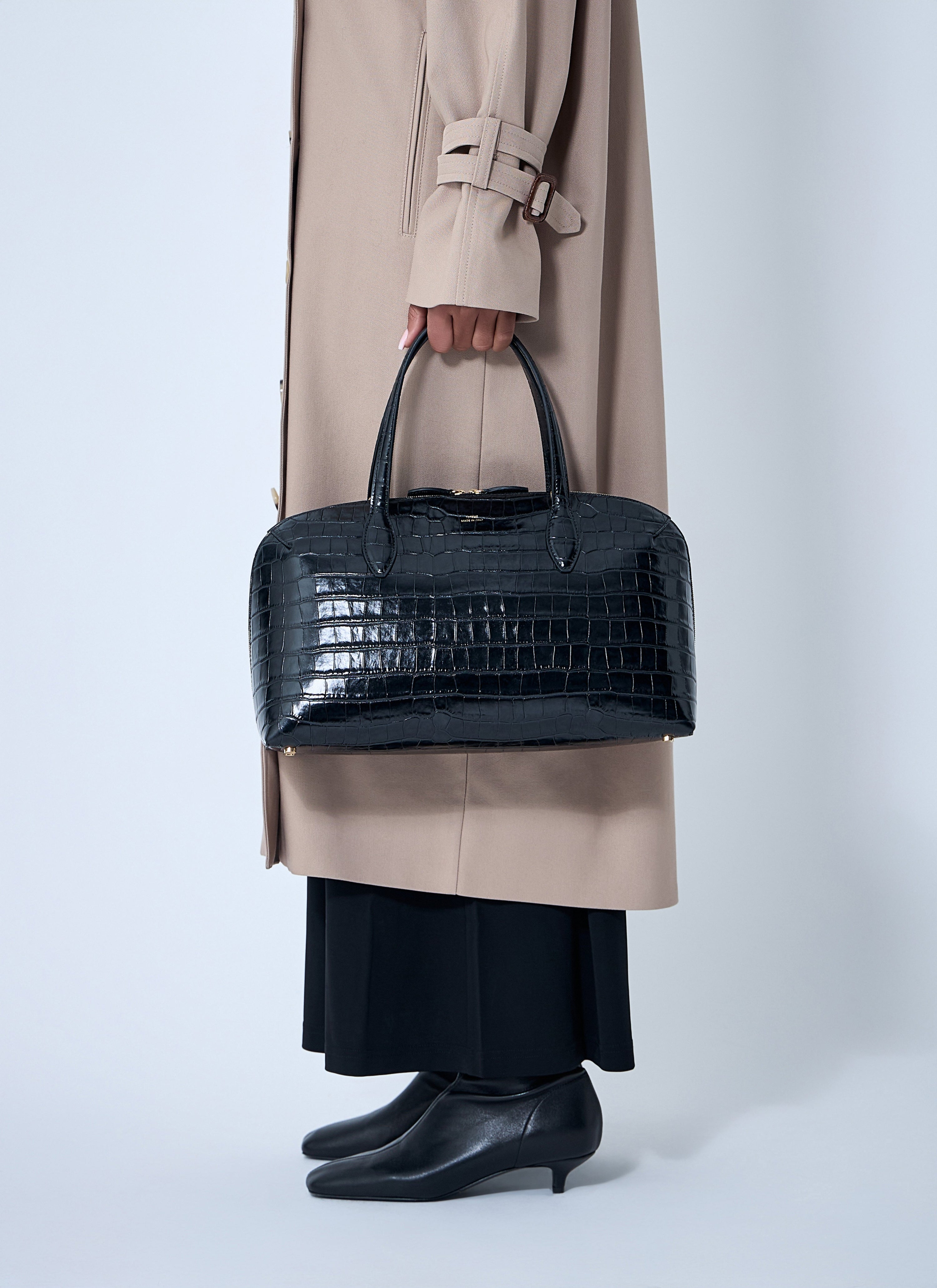 TOTEME Toteme Women Croc-Embossed Day Tote Bag