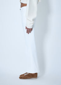 Toteme Women Flared Denim Trousers