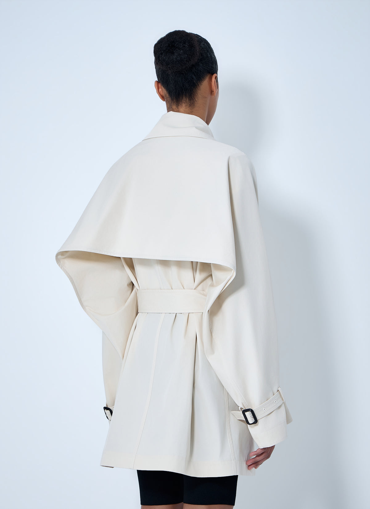 TOTEME Toteme Women Double-Breasted Cotton Trench Coat
