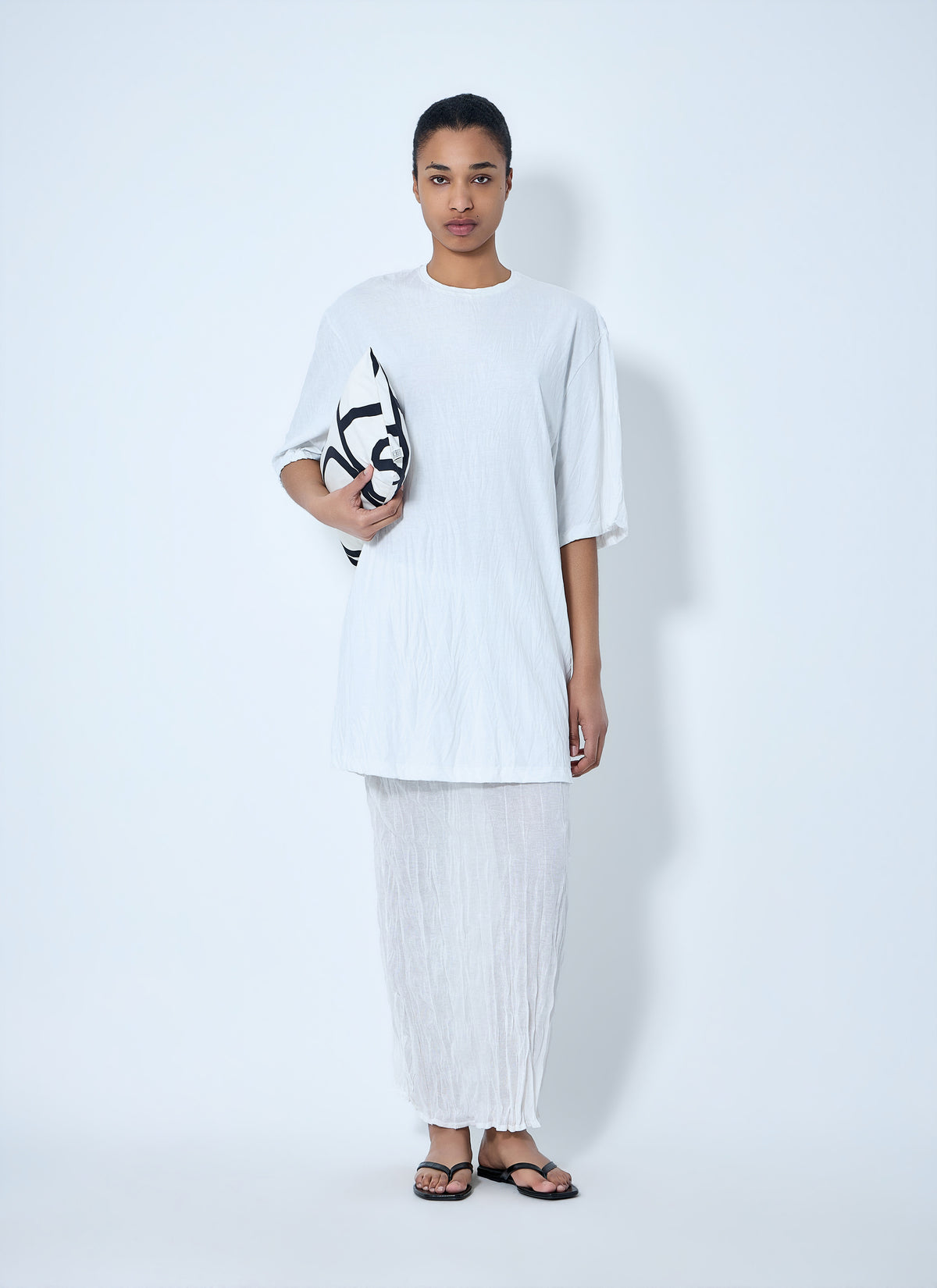 TOTEME Toteme Women Oversized Cotton T-Shirt Dress