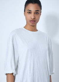 TOTEME Toteme Women Oversized Cotton T-Shirt Dress