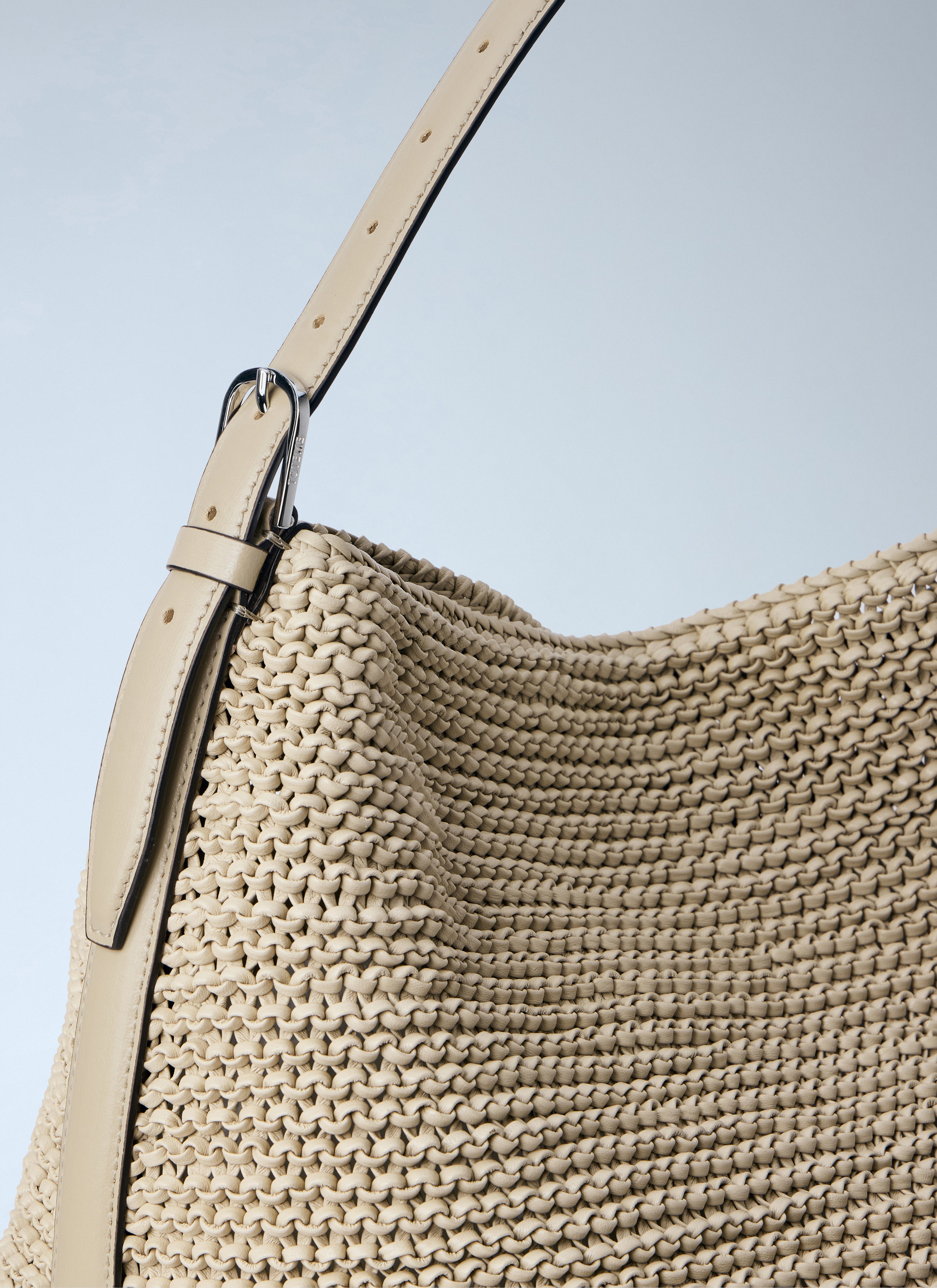 TOTEME Toteme Women Belted Woven Leather Tote Bag