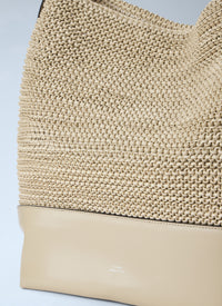 TOTEME Toteme Women Belted Woven Leather Tote Bag