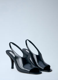 Toteme Women Slingback Peep-Toe Heels