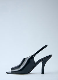 Toteme Women Slingback Peep-Toe Heels