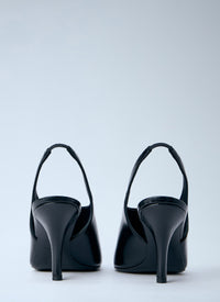Toteme Women Slingback Peep-Toe Heels