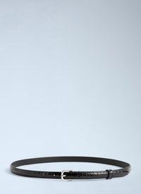 Toteme Toteme Women Croco-Embossed Patent Belt
