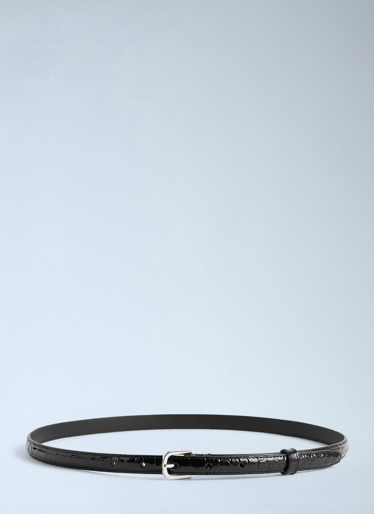 Toteme Toteme Women Croco-Embossed Patent Belt
