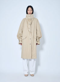 Toteme Toteme Women Oversized Cotton Trench