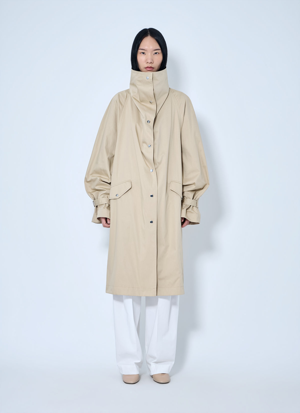 Toteme Toteme Women Oversized Cotton Trench