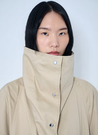 Toteme Toteme Women Oversized Cotton Trench