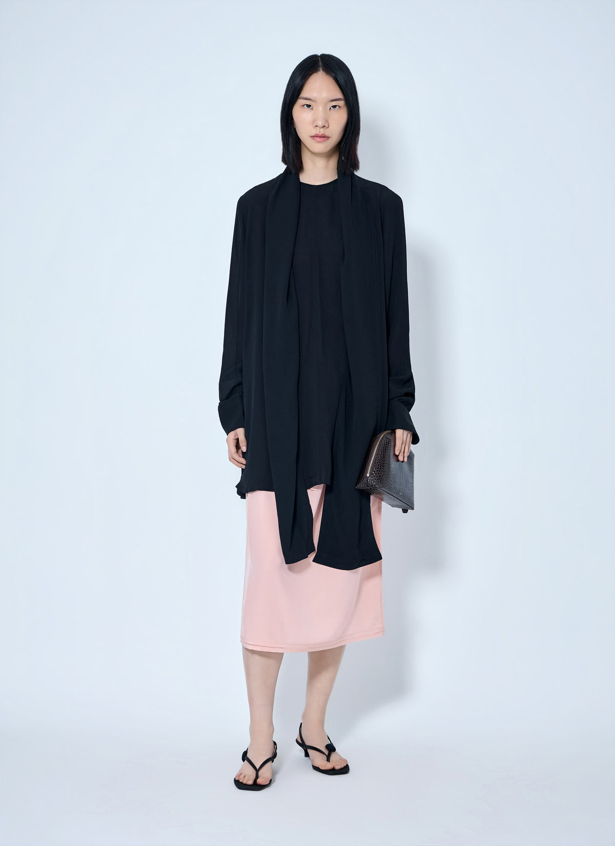 Toteme Toteme Women Draped Scarf Blouse