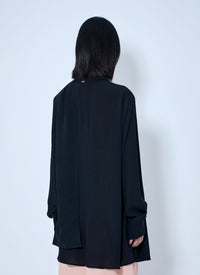 Toteme Toteme Women Draped Scarf Blouse