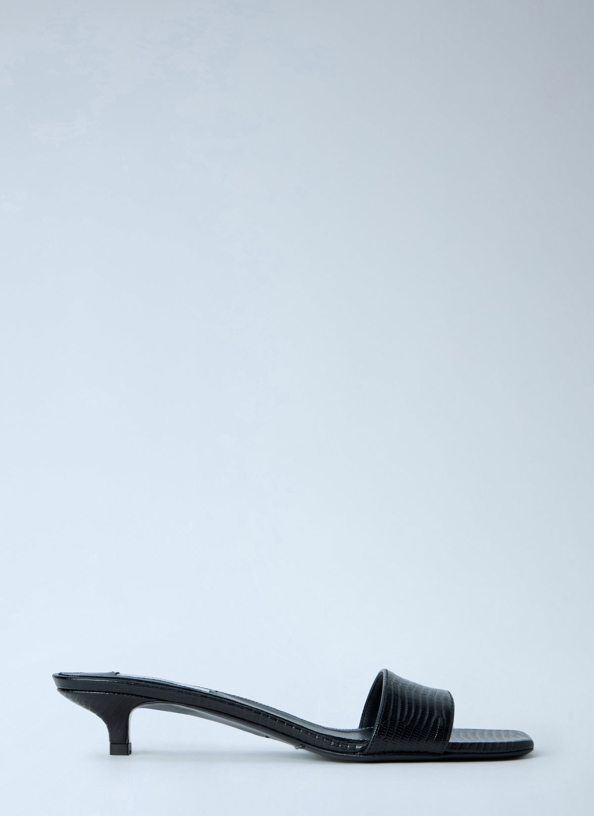 Toteme Toteme Women Slim Lizard-Embossed Bandeau Sandals